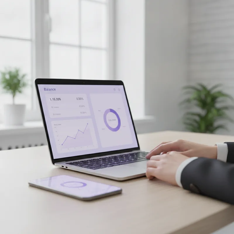 painel de sinais de mercado com IA, gráfico de tendência ao vivo e níveis de confiança